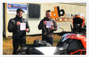 Well done to Bailey and Mark both passed Mod1, 6th May