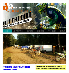 DB Hit the Dirt Enduro Track