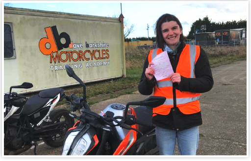 Well done to Jenny passed Mod1, 17th Feb