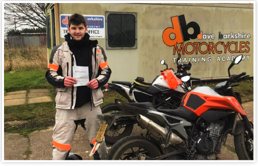 Well done Tage passed Mod2, 25th January